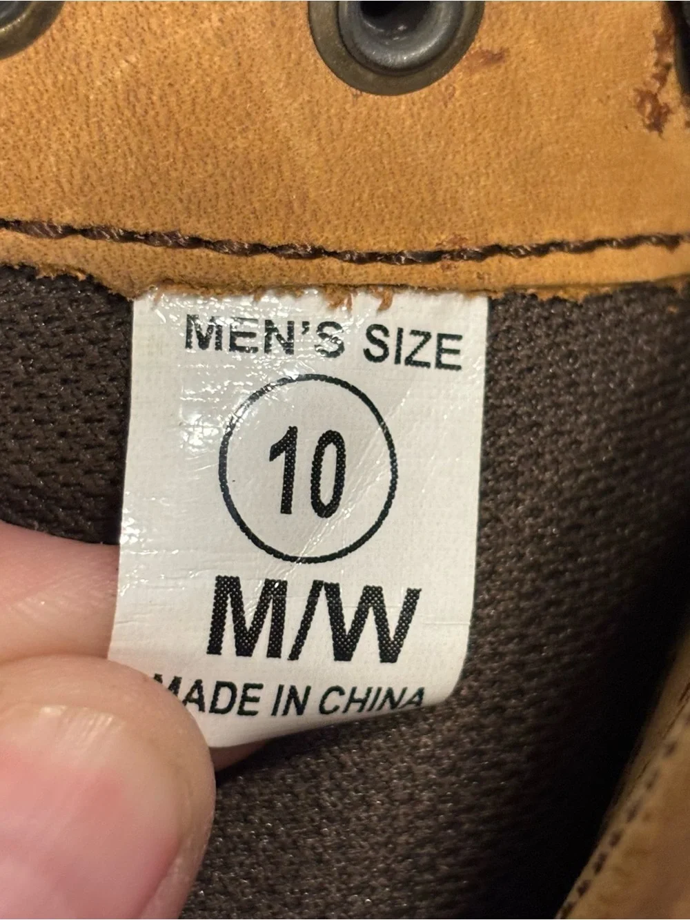 Ad Tec Logger Lace Up Work Boots Men 10 Brown Leather 9